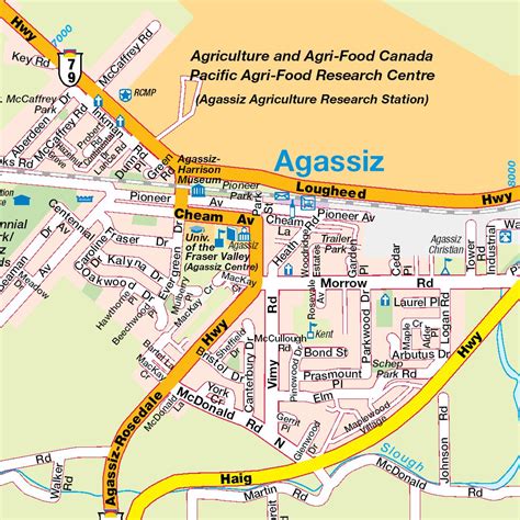 Harrison Hot Springs and Agassiz, BC map by Mapmobility Corp. - Avenza ...