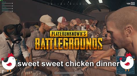 Sweet Sweet Chicken Dinner PLAYERUNKNOWN S BATTLEGROUNDS YouTube