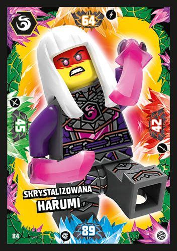 LEGO NINJAGO TCG8 Nr 84 Skrystalizowana Harumi Kultowy Pl