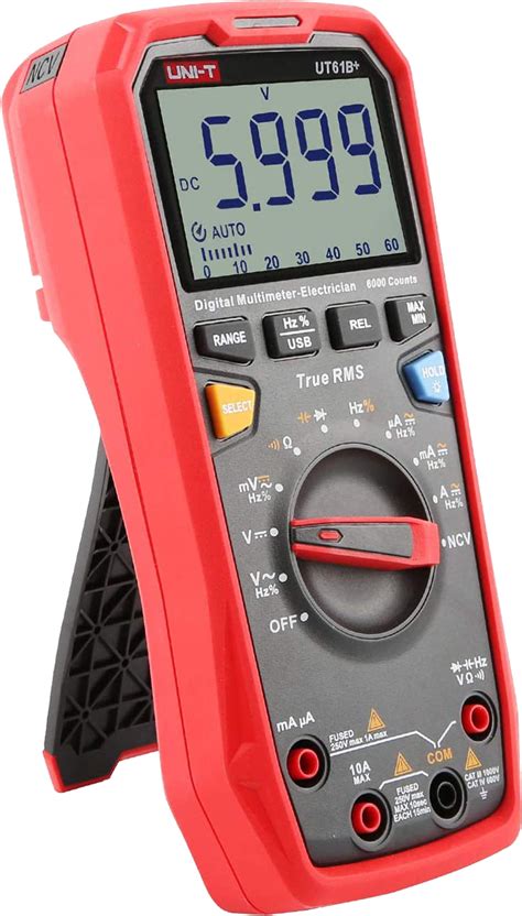 UNI T UT61B MODERN DIGITAL MULTIMETER W USB TRUE RMS 1000V Radio Parts