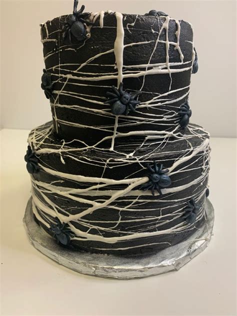 Cobweb Spider Cake