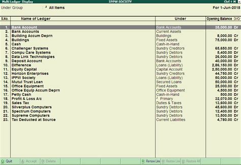 How To Create Other Ledgers Given In The Trial Balance Tally Course