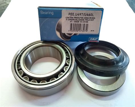 Kit Rolamento Traseiro Ranger 93 A 12 Eixo 46 Skf U497 460