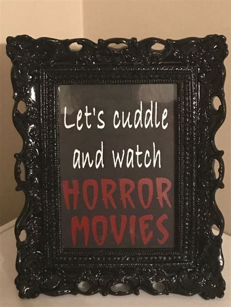 Horror Movie Sign