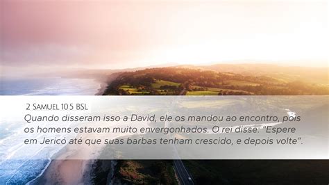 2 Samuel 10 5 BSL Desktop Wallpaper Quando Disseram Isso A David Ele