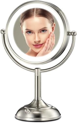 Bestope Makeup Vanity Mirror With Lights 2x3x Magnification 21 Led Lighted Mirror