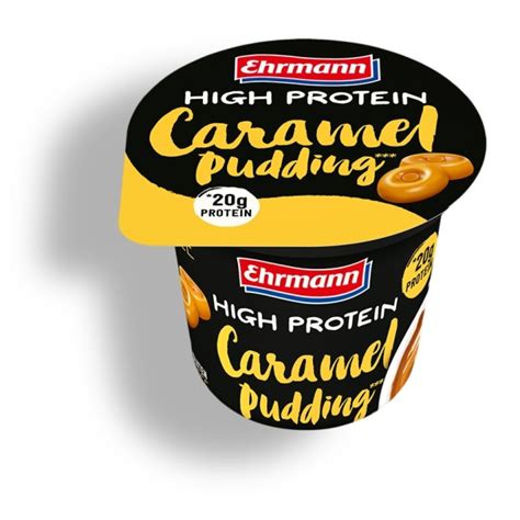 PUDDING WYSOKOBIAŁKOWY KARMEL EHRMANN 200 g Dobre Ceny Polski