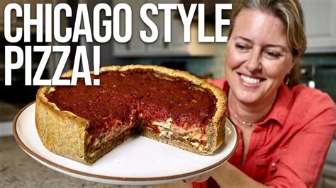 Plant Based Chicago Style Deep Dish Pizza 🍕 My Best Recipe Yet Youtube