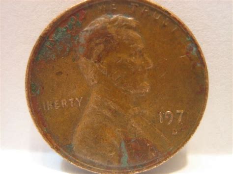 197 MISSING NUMBER LINCOLN PENNY ERROR COIN Error Coins Penny Coin