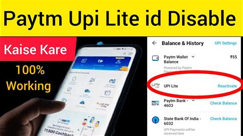 How To Deactivate Paytm Upi Lite Account How To Disable Paytm Upi