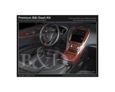 Lincoln Mkx Dash Trim Kits