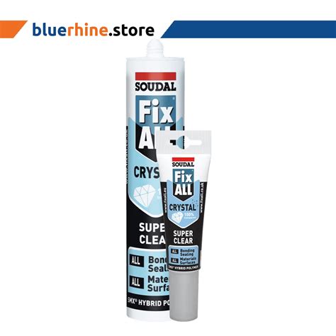 Buy Soudal Fix All Crystal Clear Sealant Adhesive 290 ML Online In