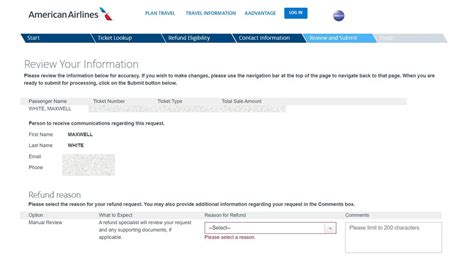 American Airlines Refund Policy: How to Get a Refund on AA.com