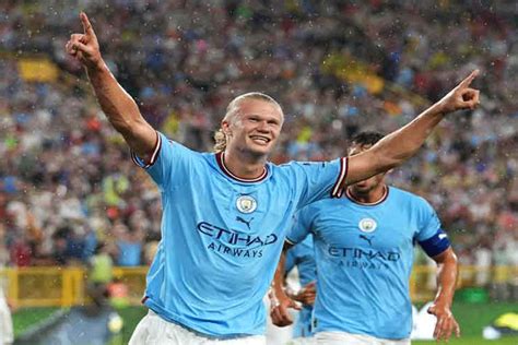 Manchester City English Premier League Erling Haaland S Hat Trick