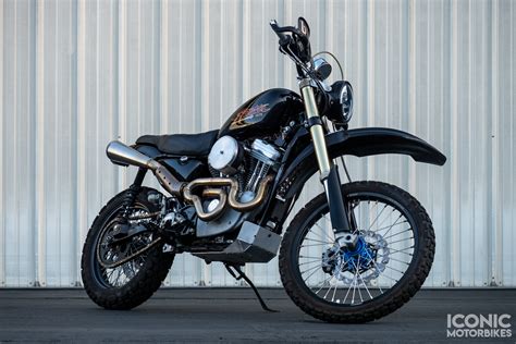 2002 Harley Davidson Sportster Scrambler Custom Iconic Motorbike Auctions