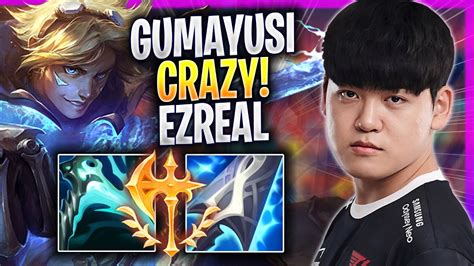 Gumayusi Crazy Game With Ezreal T Gumayusi Plays Ezreal Adc Vs