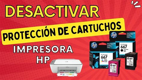 Como Quitar la Protección de Cartucho en la Impresora HP Como