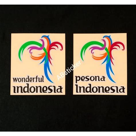 Jual STICKER WONDERFUL INDONESIA PESONA INDONESIA CUTTING STICKER MOTOR