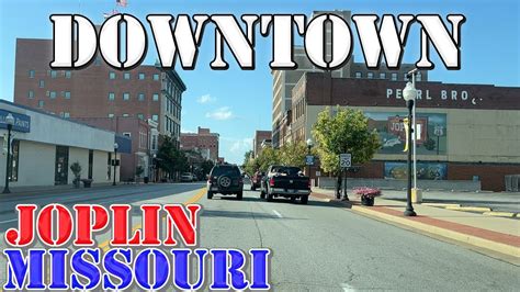 Joplin Missouri 4K Downtown Drive YouTube