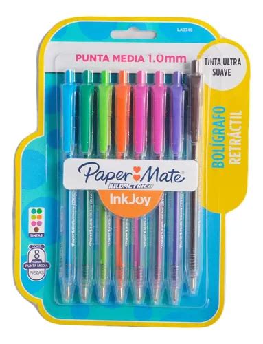 Boligrafo Papermate Colores X Retractil Birome