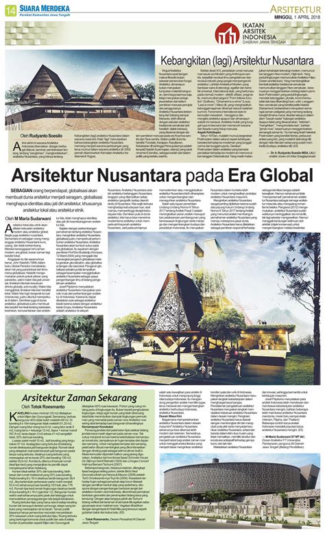 PDF Arsitektur Nusantara Pada Era Global 01 04 2018 Tris