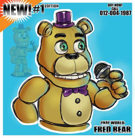 Fredbear Fnaf world newest model just in : r/fivenightsatfreddys