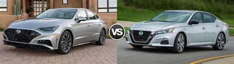 Compare 2021 Hyundai Sonata vs 2021 Nissan Altima | Lexington Park MD