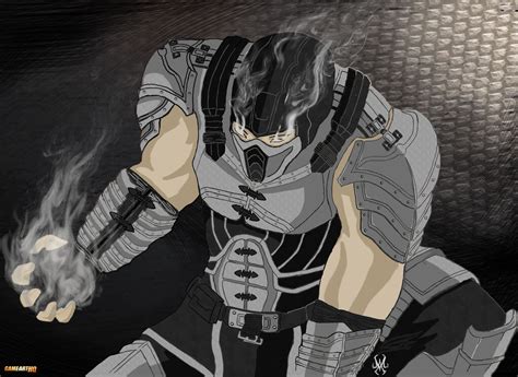 MK Art Tribute: Smoke (Alt.Costume) from MK 9