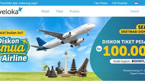 Traveloka Tiket Pesawat Promo - Perumperindo.co.id