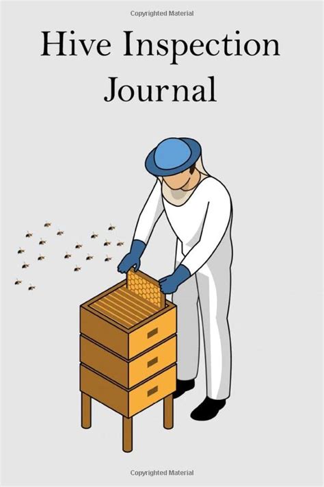 Hive Inspection Journal Beekeeping Journal Beekeeper Record Book