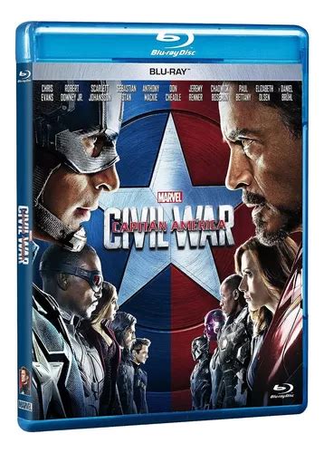 Capit O Am Rica Guerra Civil Filme Marvel Blu Ray Mercadolivre