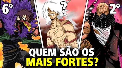 Os Vil Es Mais Poderosos De Boku No Hero My Hero Academia Youtube