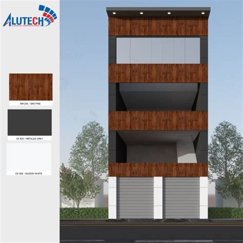 Alutech Façade Designs Commercial Design Exterior House Outer Design