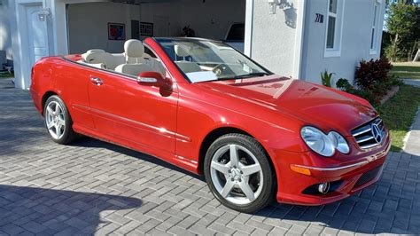 2007 Mercedes Benz Clk550 Convertible At Kissimmee 2022 As E274 Mecum Auctions