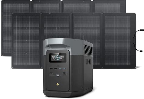 Amazon EF ECOFLOW Solar Generator DELTA 2 Max 2048Wh With 2x220W