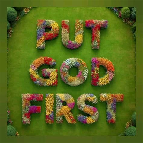 Put God First Youtube