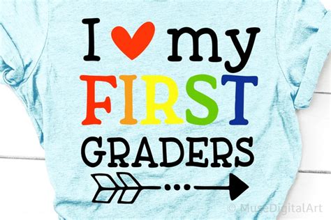 First Grade Teacher Svg 1st Grade Teacher Shirt Svg