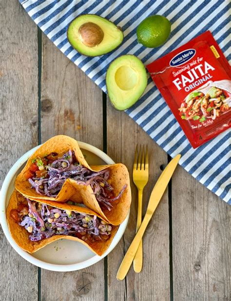 Wraps Met Mexicaanse Koolsla Kruidige Vega Kip Gewoon Wat Een