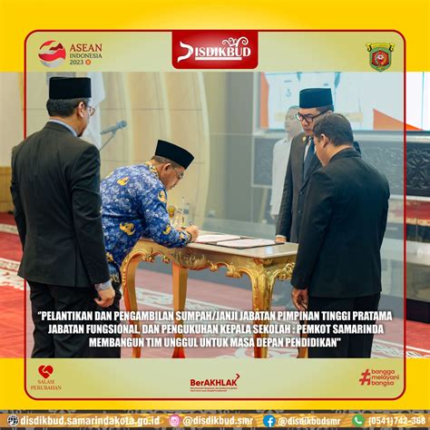 Pelantikan Dan Pengambilan Sumpah Janji Jabatan Pimpinan Tinggi Pratama