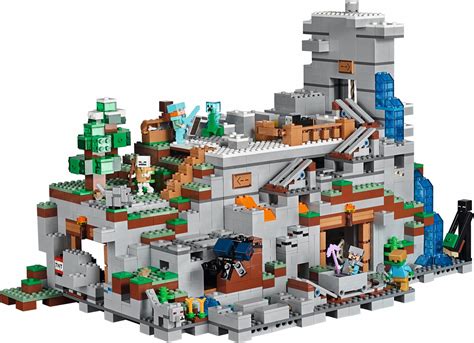 Buy Lego Minecraft The Mountain Cave 21137 At Mighty Ape Nz