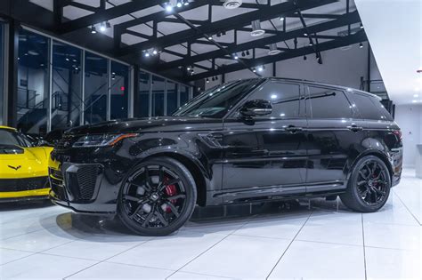 Used 2020 Land Rover Range Rover Sport Svr Suv Gorgeous Spec Supercharged V8 New Michelin