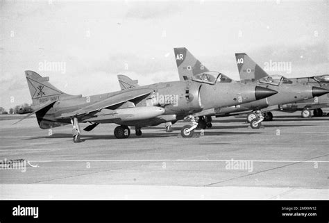 Fleet Air Arm British Aerospace Sea Harrier Frs1 Zb607 123 Of 801