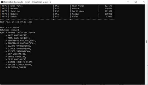 Editar Linha De Comando Sql Com Mysql Manipule E Consulte Dados Solucionado