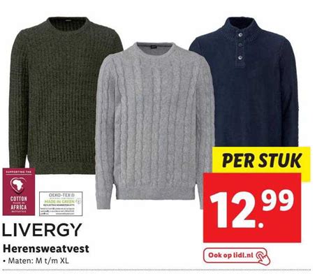 Herensweatvest Aanbieding Bij Lidl 1Folders Nl