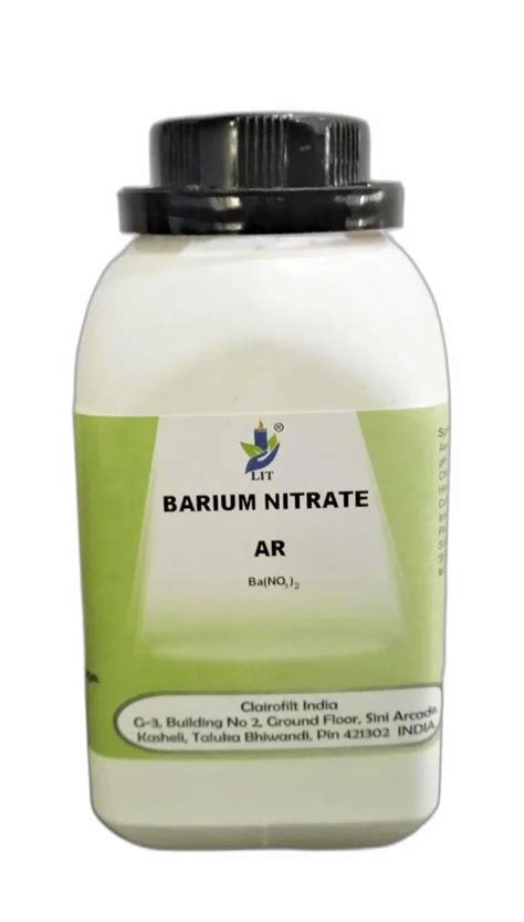 Barium Nitrate, >99%, 500gm Bottle at Rs 1038/kg in Thane | ID ...