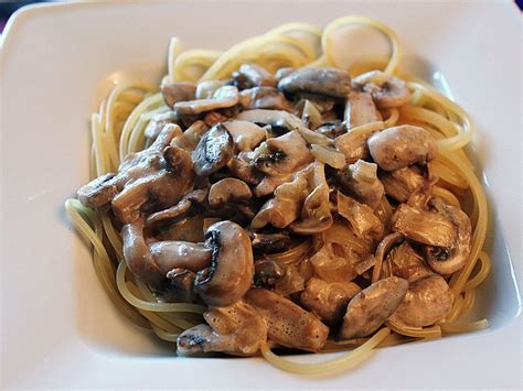 Champignons Auf Spaghetti Chefkoch