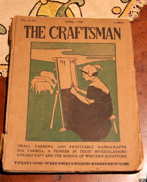 Craftsman Magazine By Gustav Stickley Featuring Farming Handicrafts