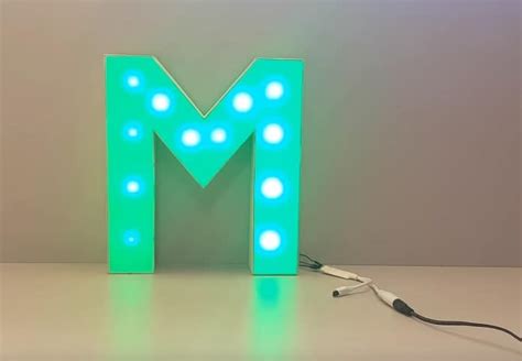 Cómo Hacer Letras En 3D Luminosas CASERAS Como Hacer Un