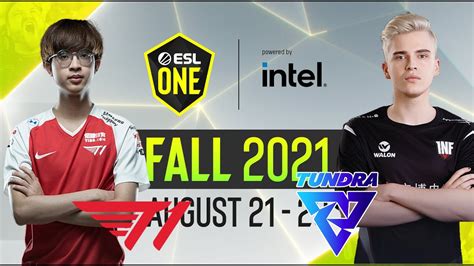 Dota Ru Tundra Esports Vs T Bo Esl One Fall Group Stage