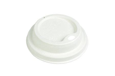 Compostable Bagasse Lid For Oz Paper Hot Cups Uber Eats Enviropack In Partnership With